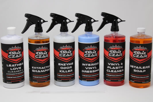 Car Interior Cleaning and Deodorizing Kit