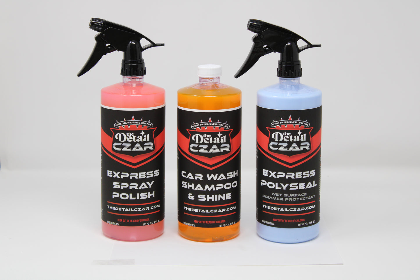 Carwash Shampoo Express Polish and Polymer Sealant Kit